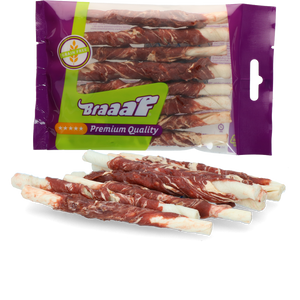 Braaaf Rollsticks 12 cm lamb and fish