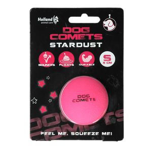 Dog Comets Ball Stardust Roze S