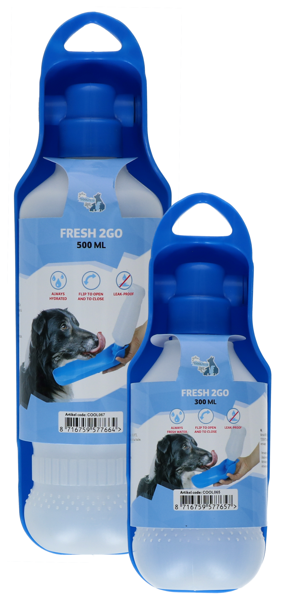 CoolPets Fresh 2GO Water Drinkfles 300 ml