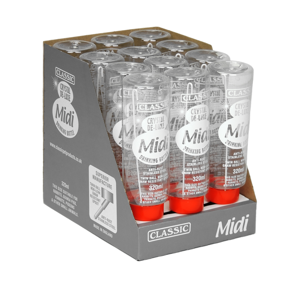 Drinkfles Crystal Deluxe Midi 320 ml