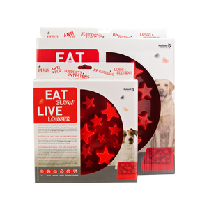 Eat Slow Live Longer Star Red L