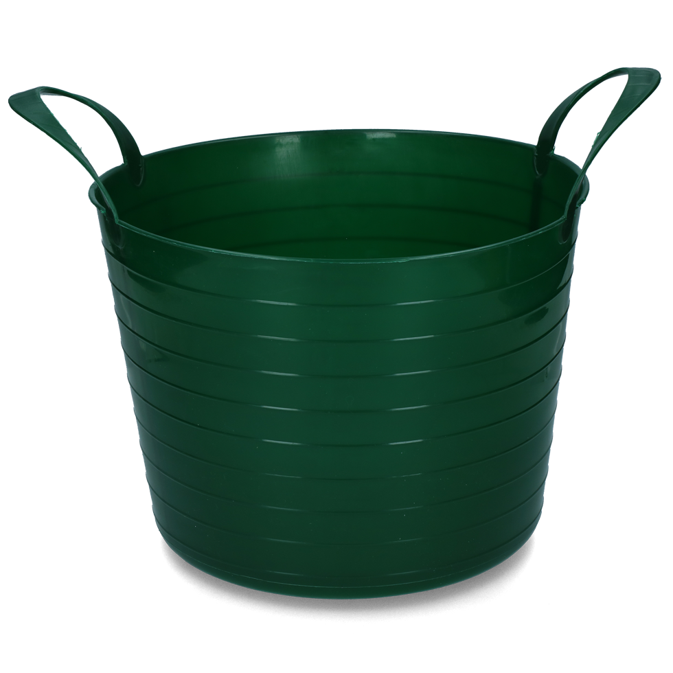 Emmer V-Trug Flexi groen 40 l