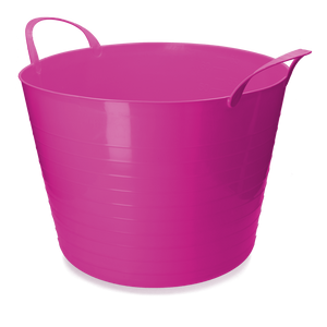 Emmer V-Trug Flexi roze 65 l