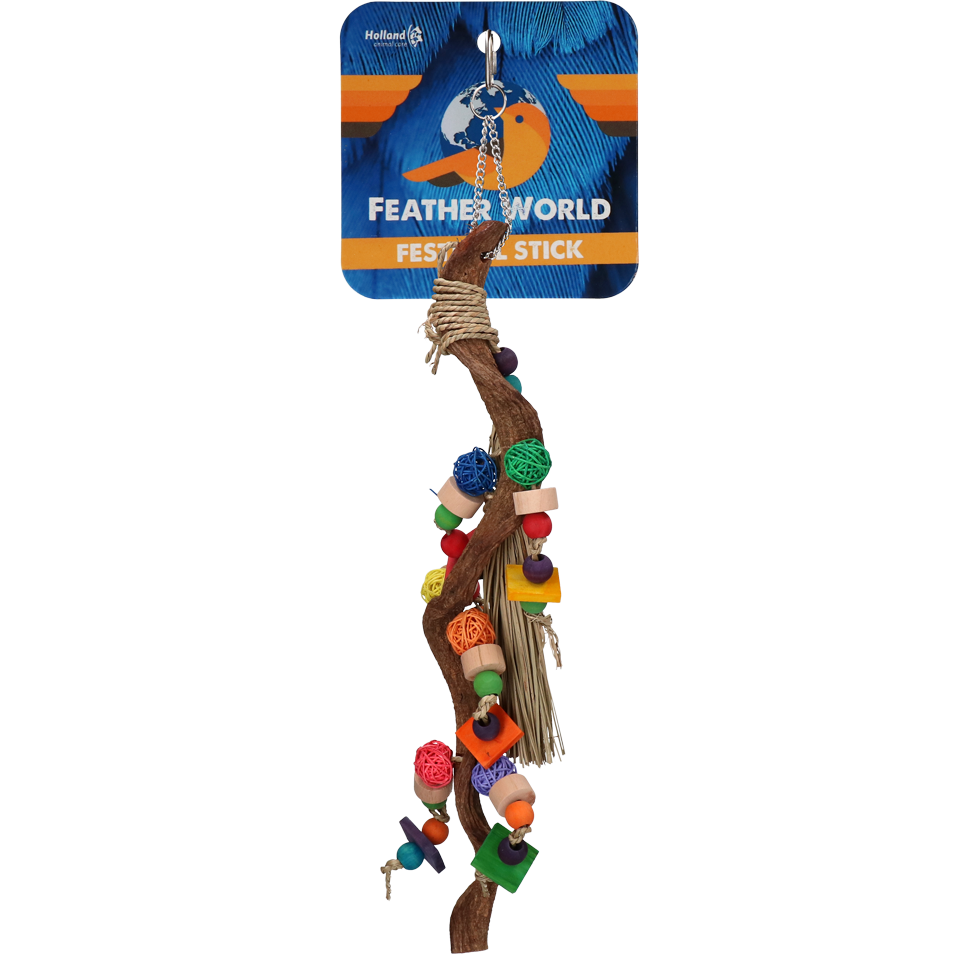 Feather World Festival stick