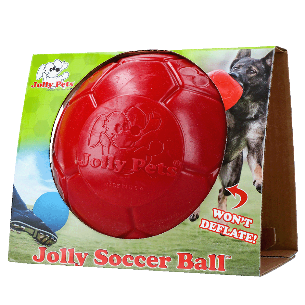 Jolly Soccer Ball 20cm Rood