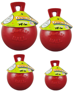 Jolly Tug-n-Toss 10 cm Rood