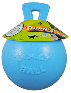 Jolly Tug-n-Toss 10 cm Baby Blauw (Bosbessengeur)