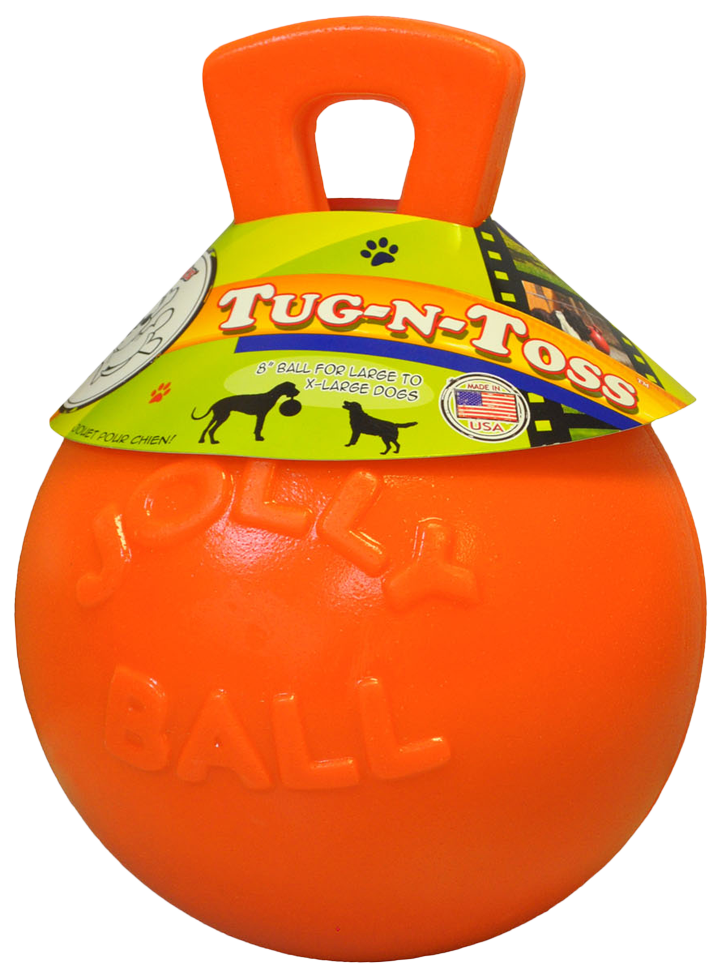 Jolly Tug-n-Toss 20 cm Oranje (Vanillegeur)