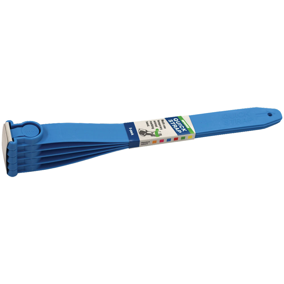 Koeherkenningsband Quick Strap blauw