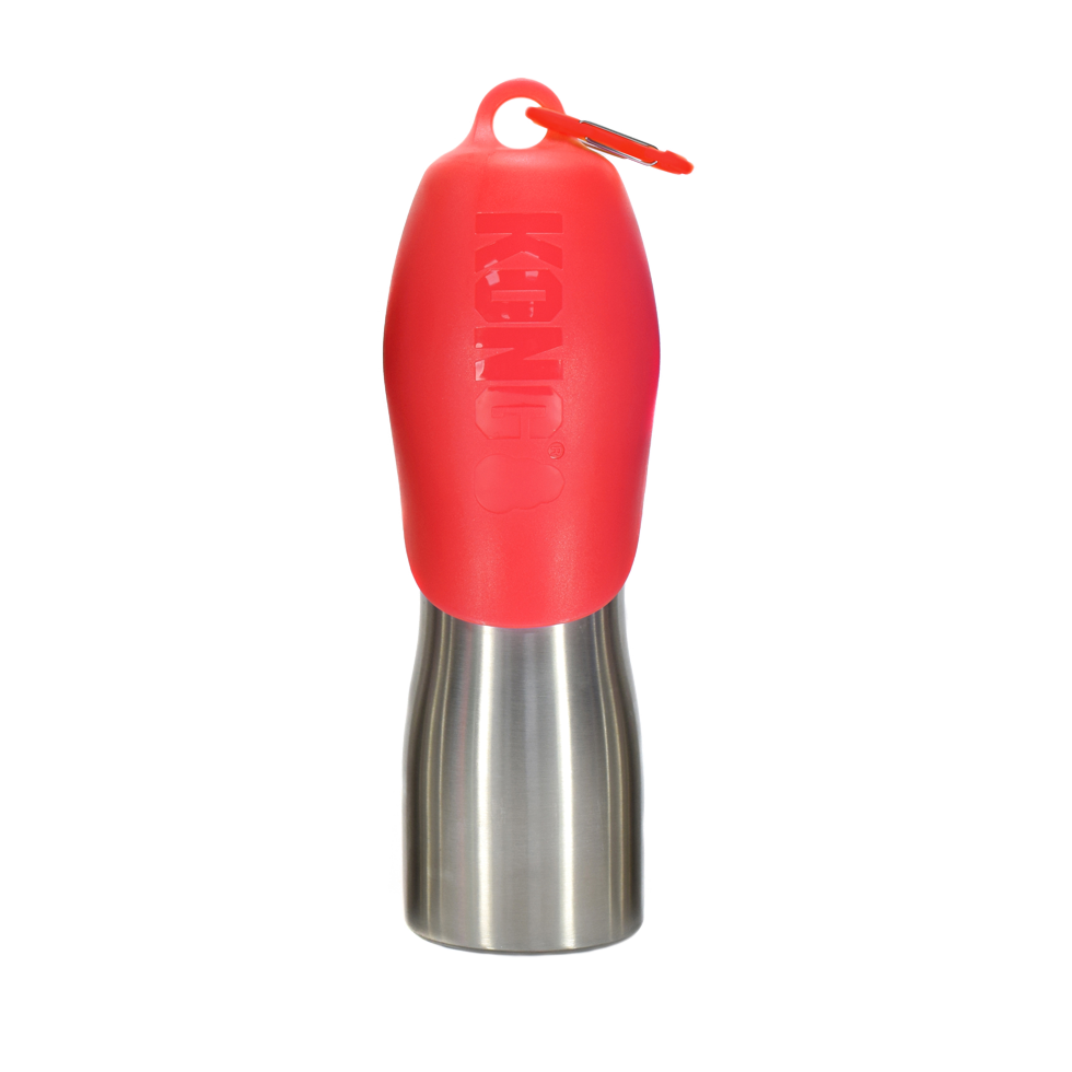 KONG H2O 740 ml rvs waterfles rood