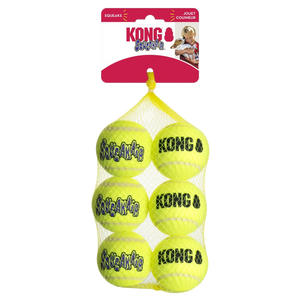 KONG SqueakAir Balls 6-pk Md EU