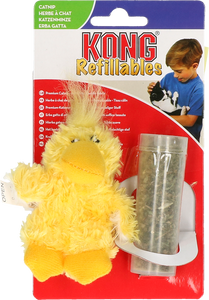 KONG Cat Refillable Catnip Duck