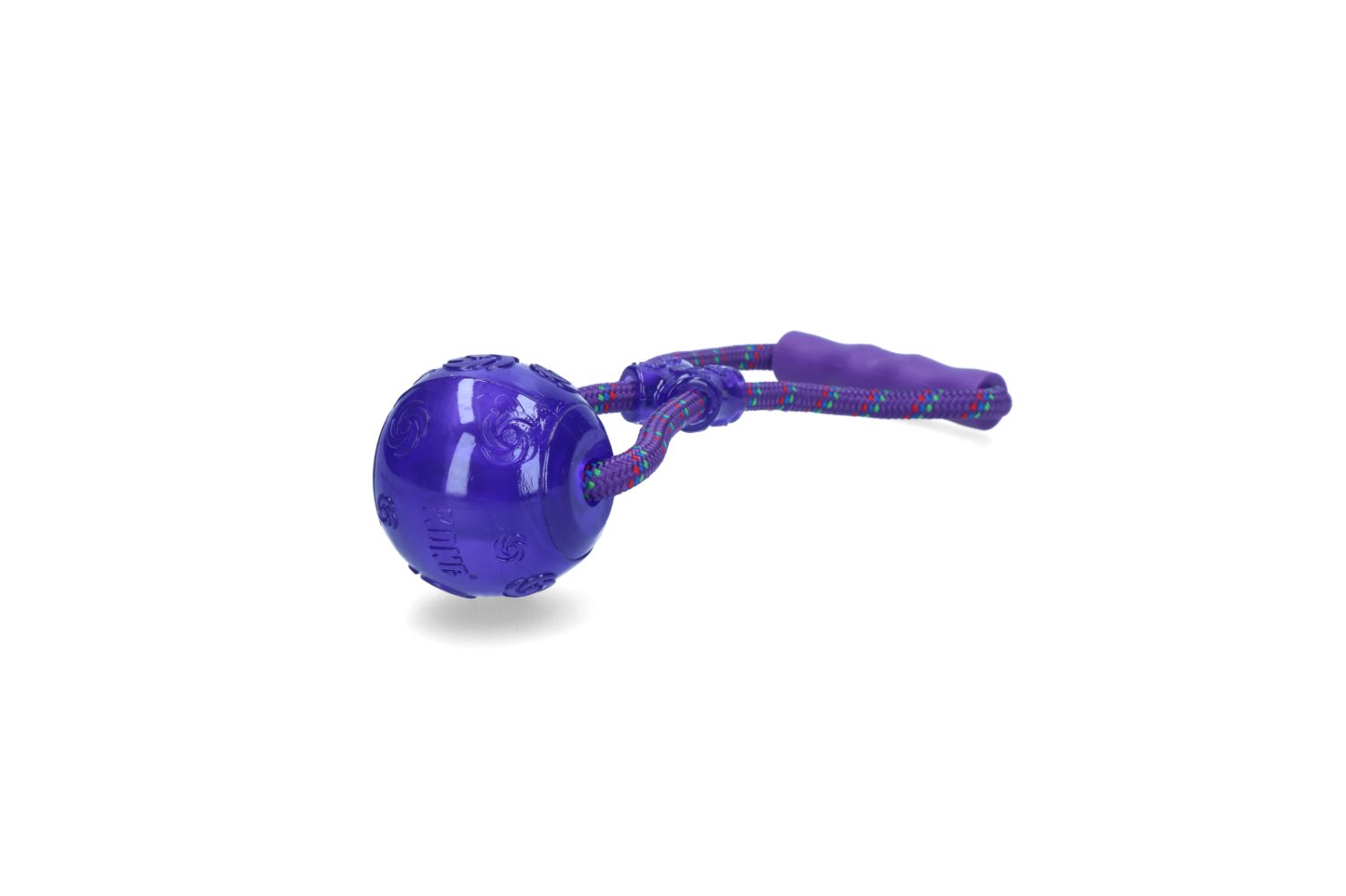 KONG Squeezz Ball w/Handle M 6,3 cm x 31,7 cm Multicolor