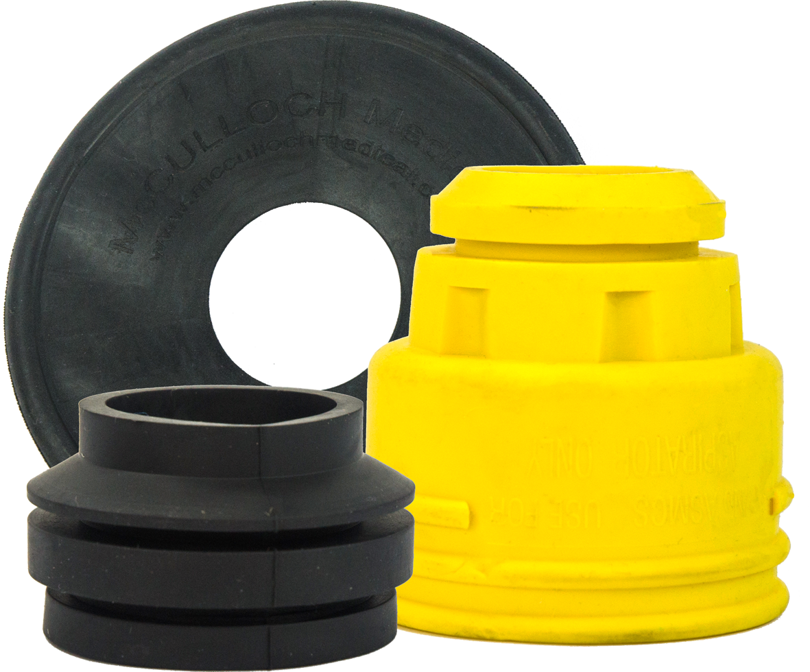 Lam redder Small zwart rubber Diaphragm  25mm