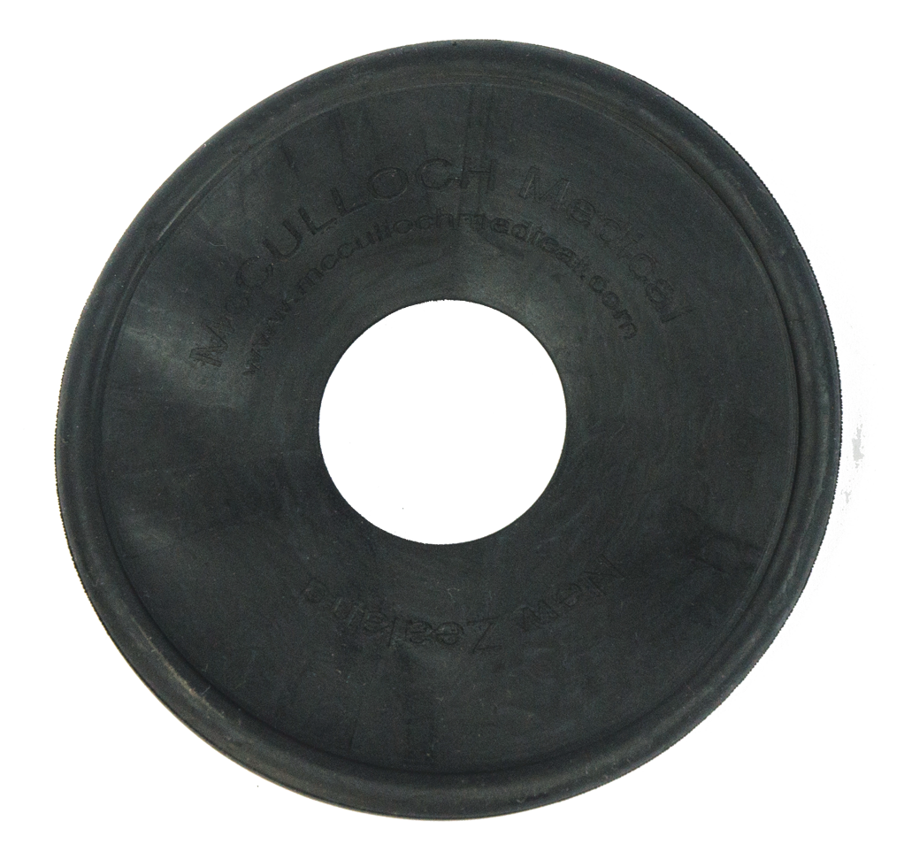 Lam redder Small zwart rubber Diaphragm  25mm