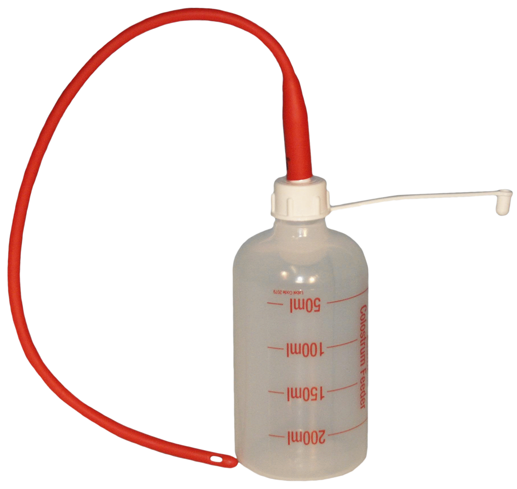 Lammerensonde 40 cm + fles 250ml