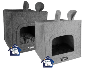 Let&#039;s sleep Pet Cave Chunk  Antraciet