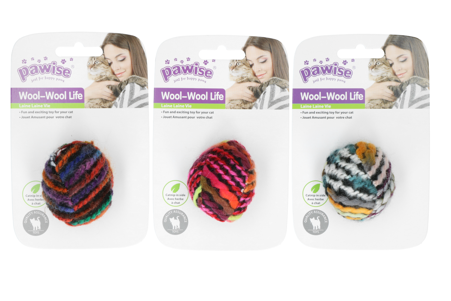 Pawise Meowmeow life - wool ball