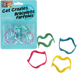 FatCat Cat Crazies Bracelets (multicolor) 4st