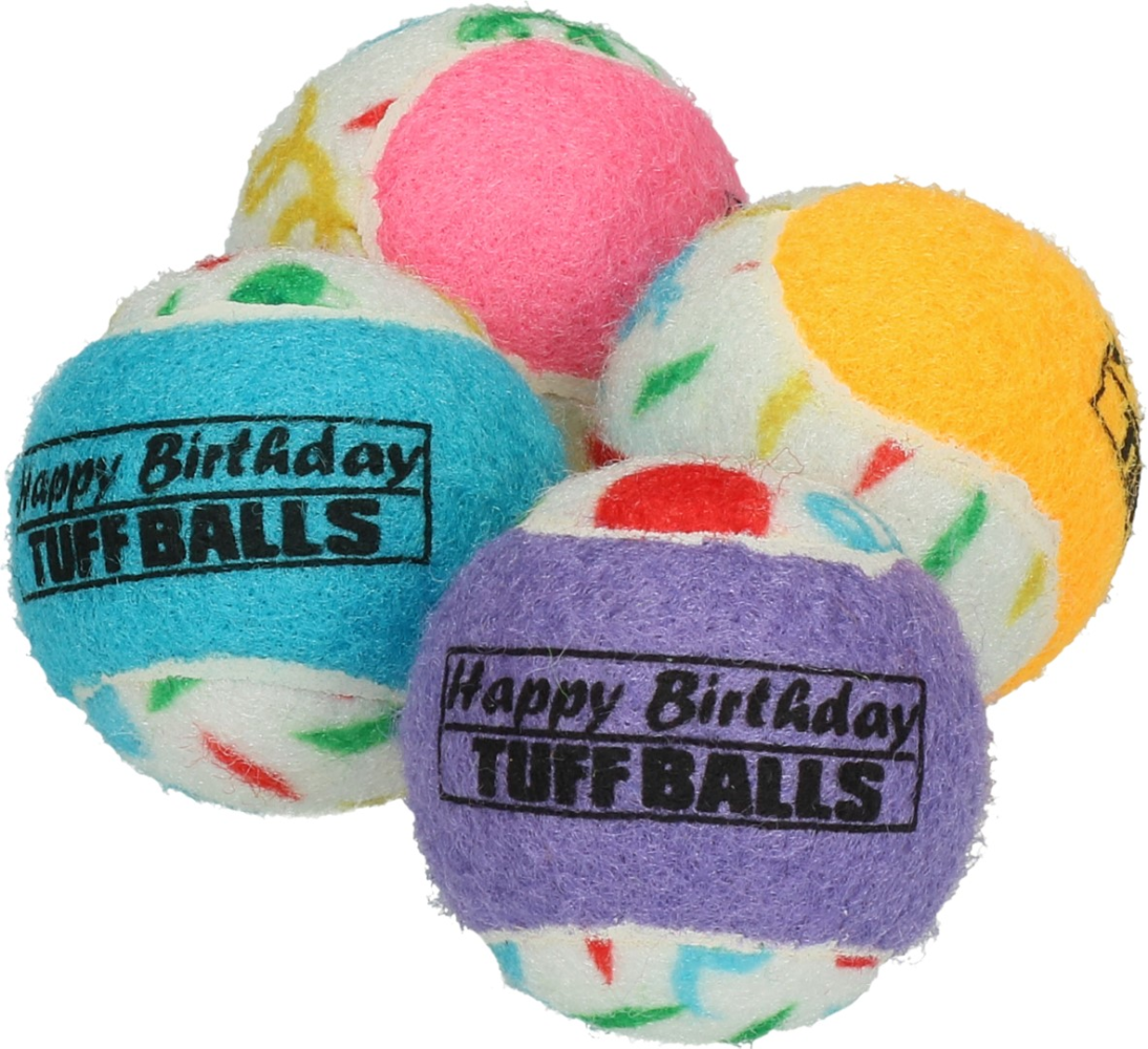 Happy Birthday Tuff Balls small