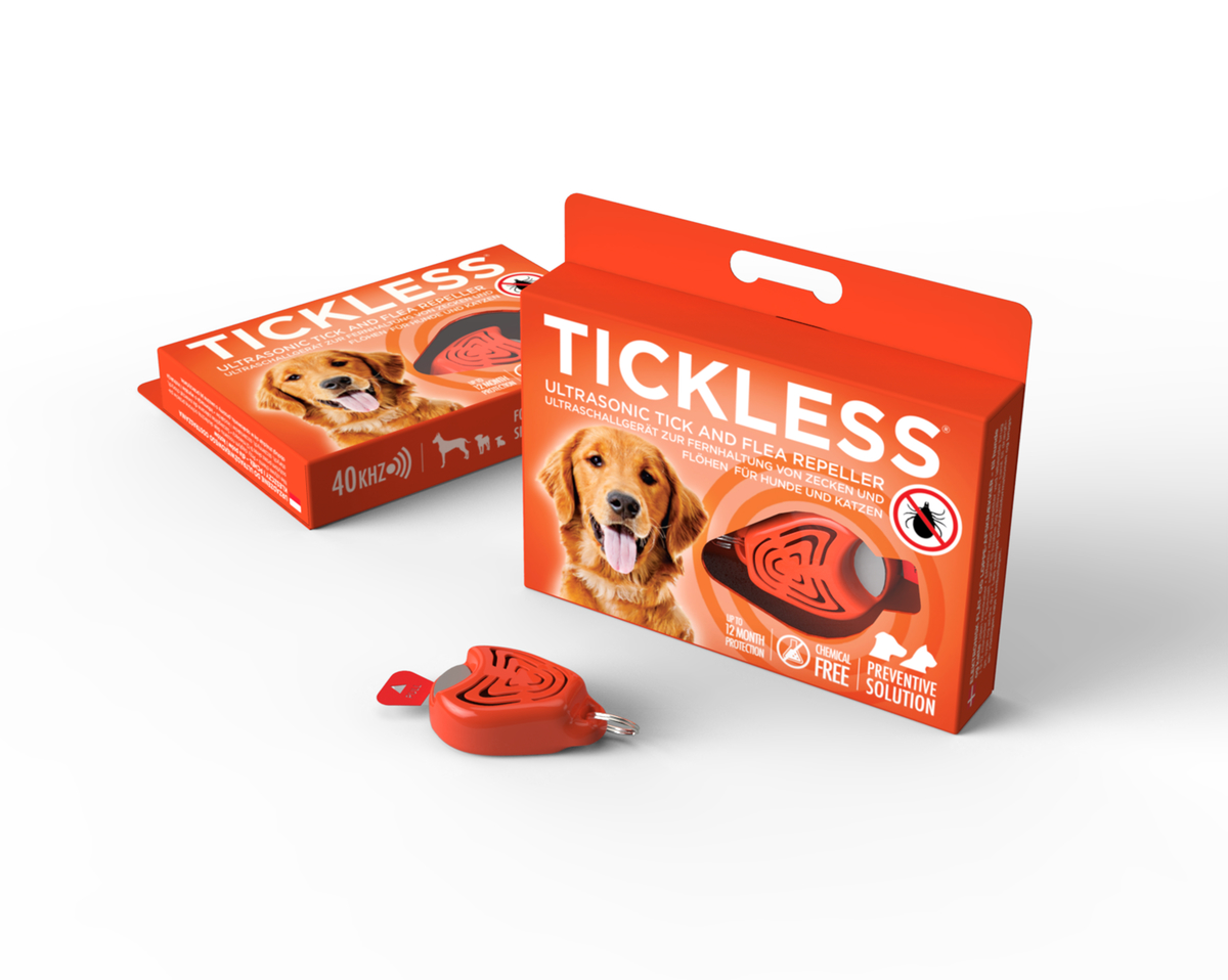 Tickless Pet Oranje tot 12 maanden bescherming