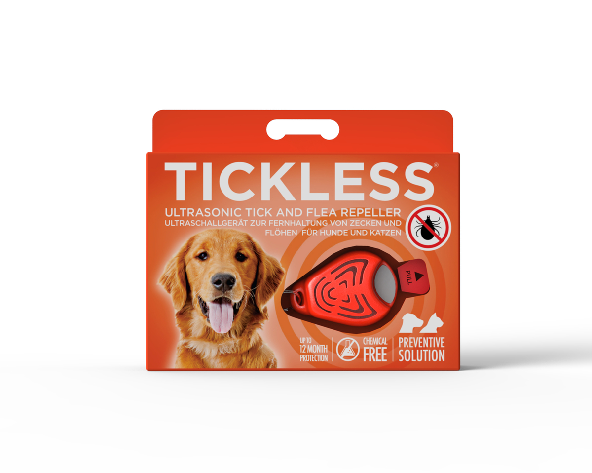 Tickless Pet Oranje tot 12 maanden bescherming