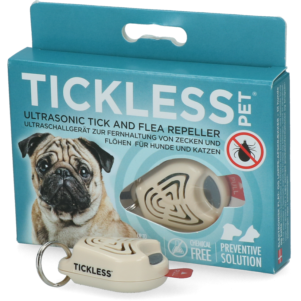 Tickless Pet Roze tot 12 maanden bescherming