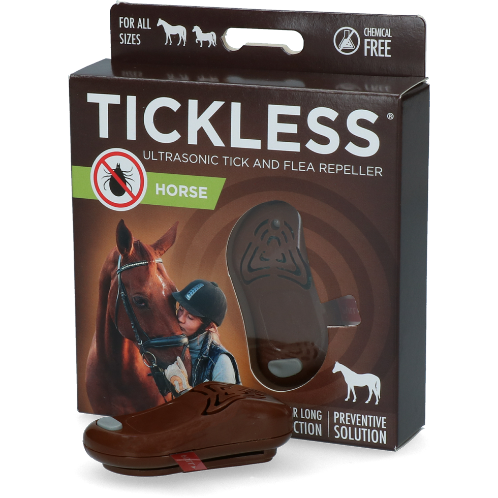 Tickless Horse Bruin tot 12 maanden bescherming