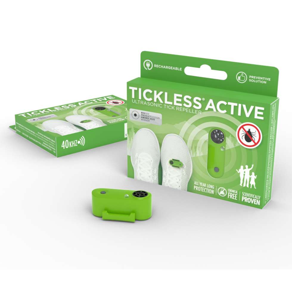 Tickless Human Active Groen oplaadbaar