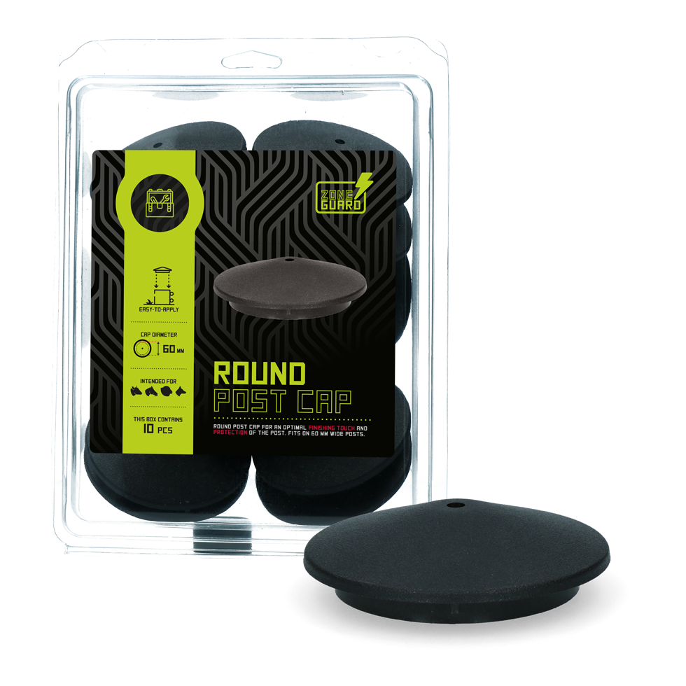 ZoneGuard Rond paalkapje 80 mm