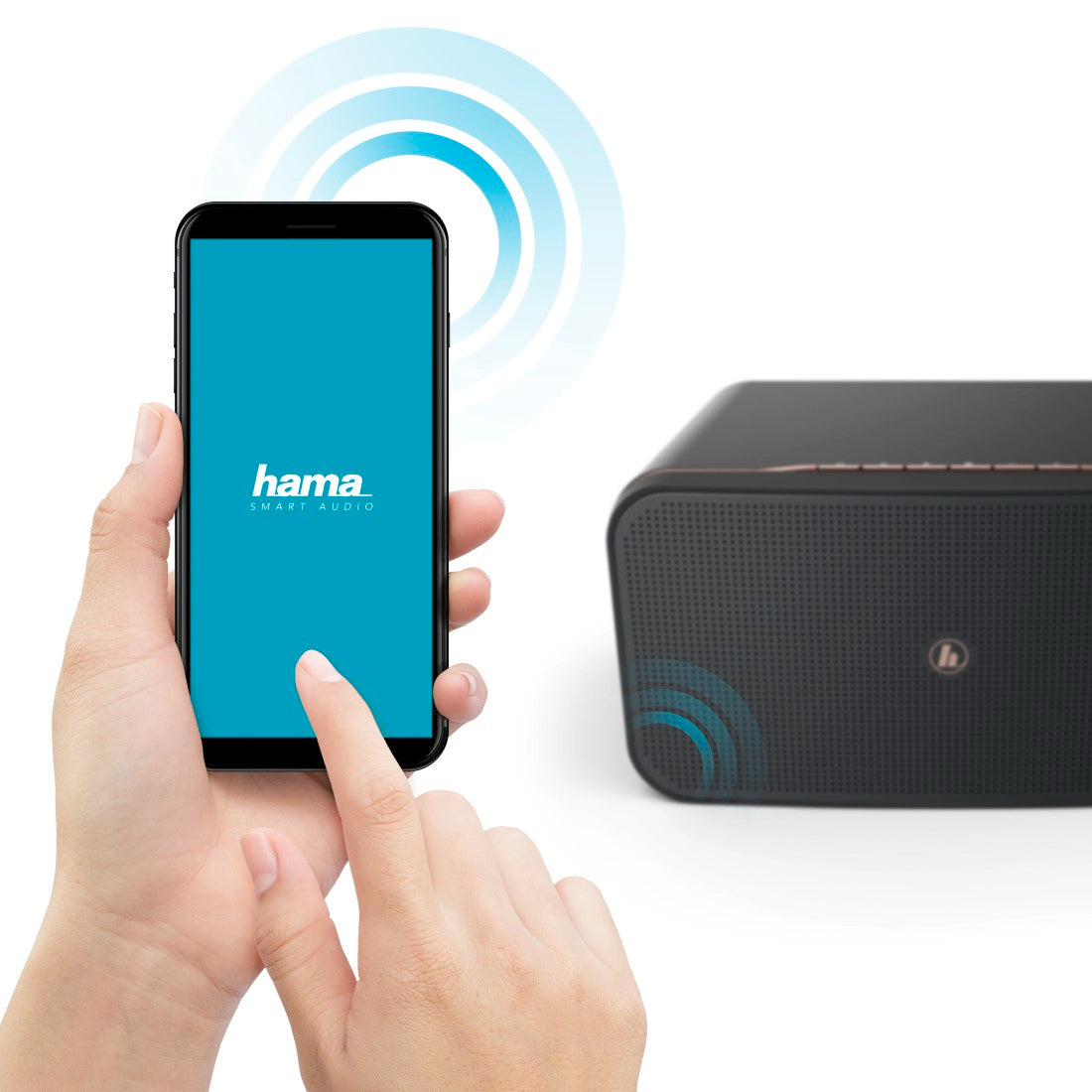 Hama Smart-speaker "SIRIUM2000AMBT", Alexa/Bluetooth®, zwart
