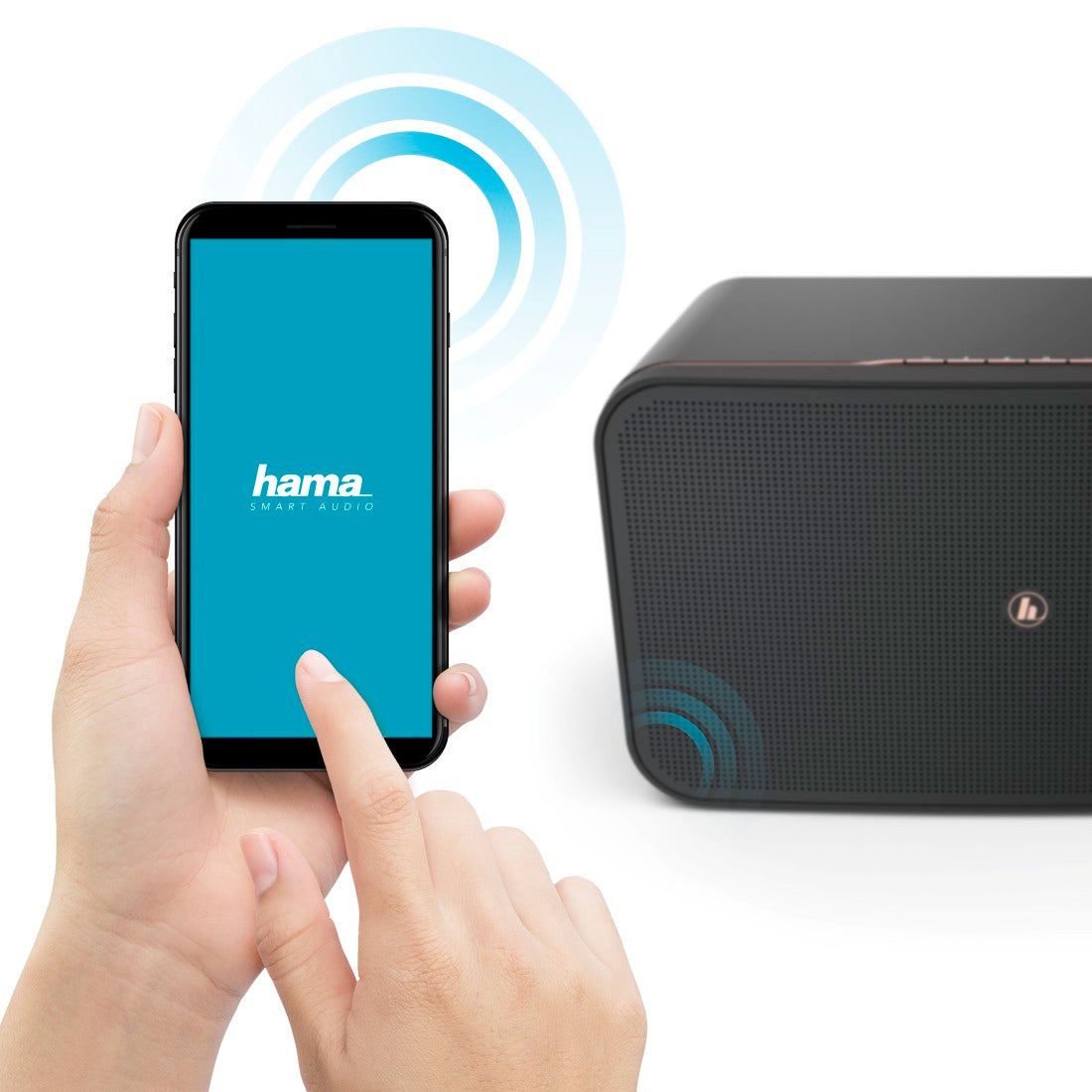 Hama Smart-Speaker "SIRIUM2100AMBT", Alexa / Bluetooth®, Svart
