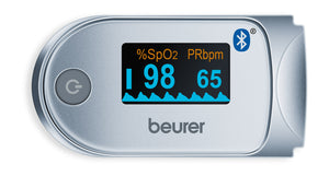 Beurer PO60 - Saturatiemeter/Pulseoximeter - Hartslagmeter - Bluetooth