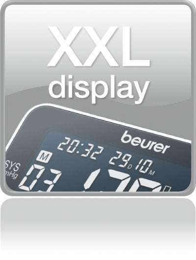Beurer BC58 - Bloeddrukmeter pols - USB data-overdracht - XL touch display