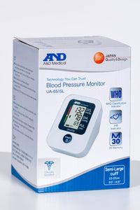 A&D UA-651SL Bloeddrukmeter - Bovenarm - 23-37cm - aanbevolen