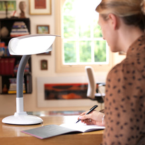 Lumie Desklamp - Daglichtlamp - Thuis en op kantoor - Wit