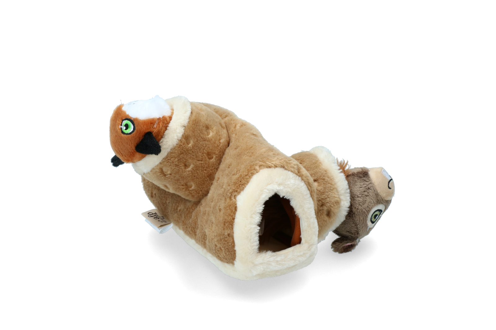AFP Dig it - Tree Trunk Burrow - S with 2 cute toys