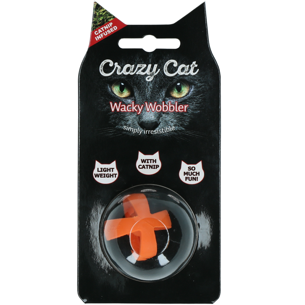 Crazy Cat Wacky Wobbler Oranje