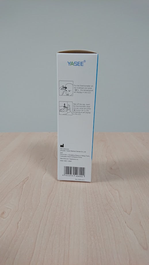 YASEE Contactloze Thermometer Contactloze Digitale Infraroodthermometer Pistool - o2health