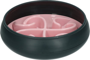 Eat Slow Live Longer Tumble Feeder Pink