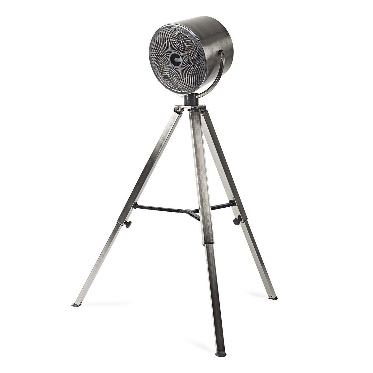 Nedis Ventilator op Driepoot | Diameter 25 cm | 3 snelheden | Geborsteld metaal - o2health