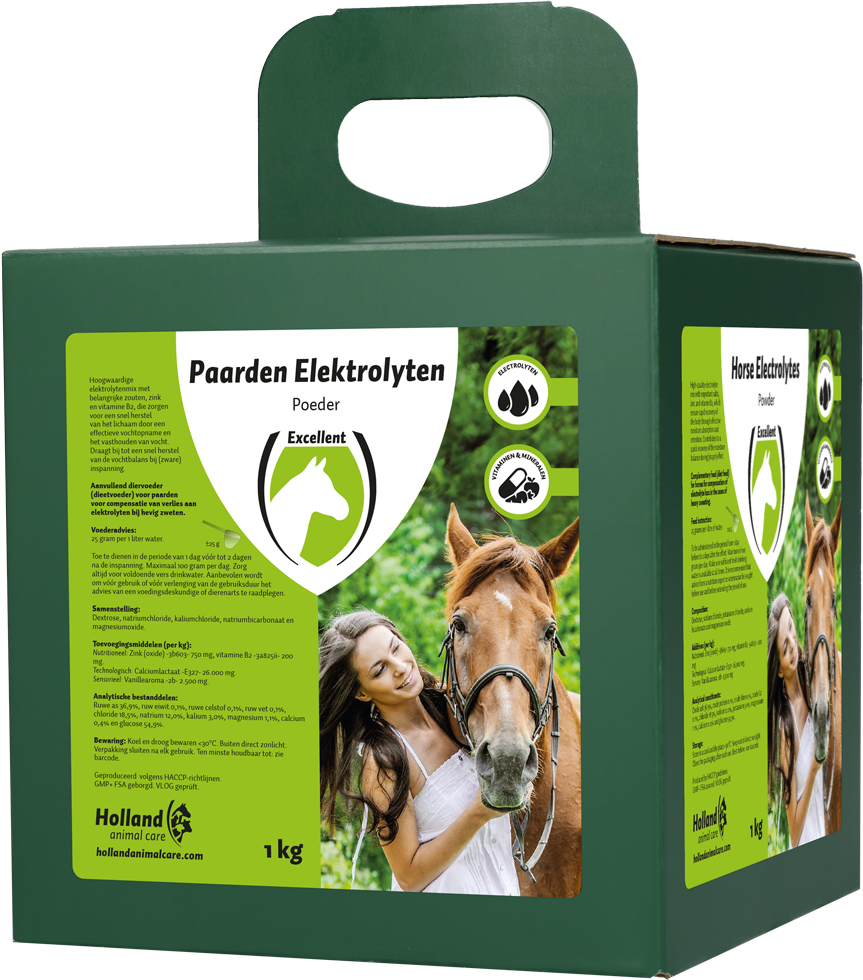 Horse Electrolytes Poeder met B2