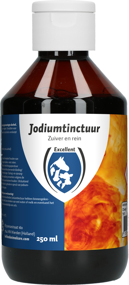 Jodiumtinctuur 1% (10 mg per ml) &amp; 70% Alcohol