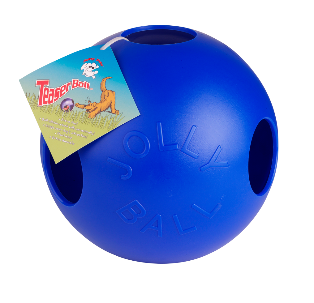 Jolly Teaser Ball 10 cm Blauw