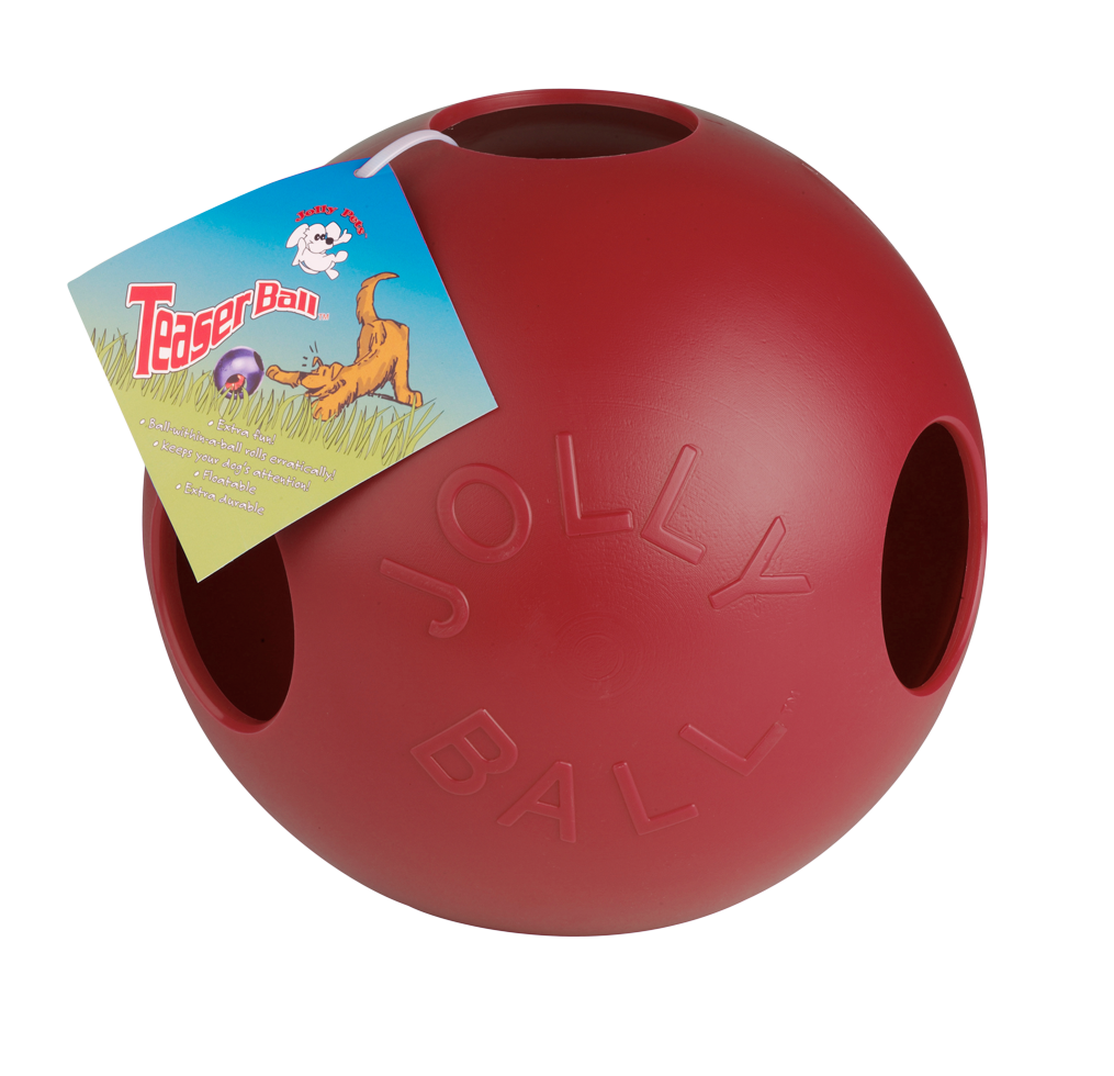 Jolly Teaser Ball 15 cm Rood