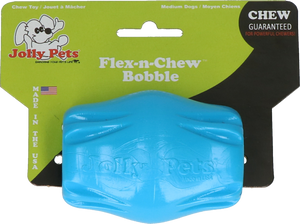 Jolly Flex-n-Chew Bobble blauw medium