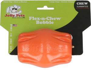 Jolly Flex-n-Chew Bobble oranje large
