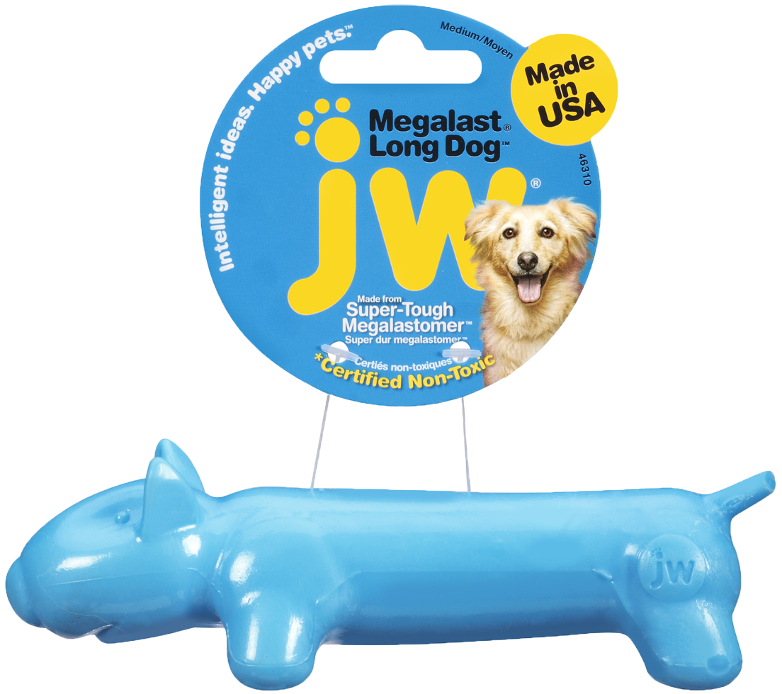 JW Megalast Long Dog Toy M 7 cm