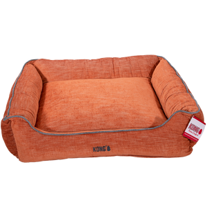 KONG Lounger Beds X-Large, Oranje met grijze lijn