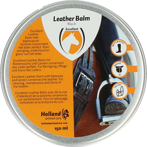 Leder &amp; Zadel Balm Zwart